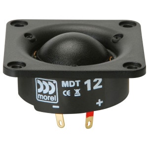 Main product image for Morel MDT 12 1-1/8" Neodymium Tweeter 277-060